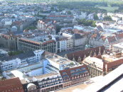 A3 Blick auf Leipzig